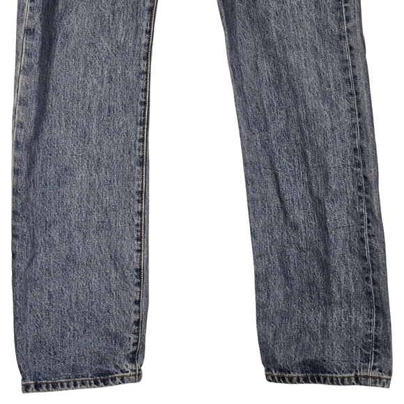 Levi’s 501 Original Fit Jeans 30x32 Medium Wash Button Fly 30W x 32L Like New - Picture 8 of 10